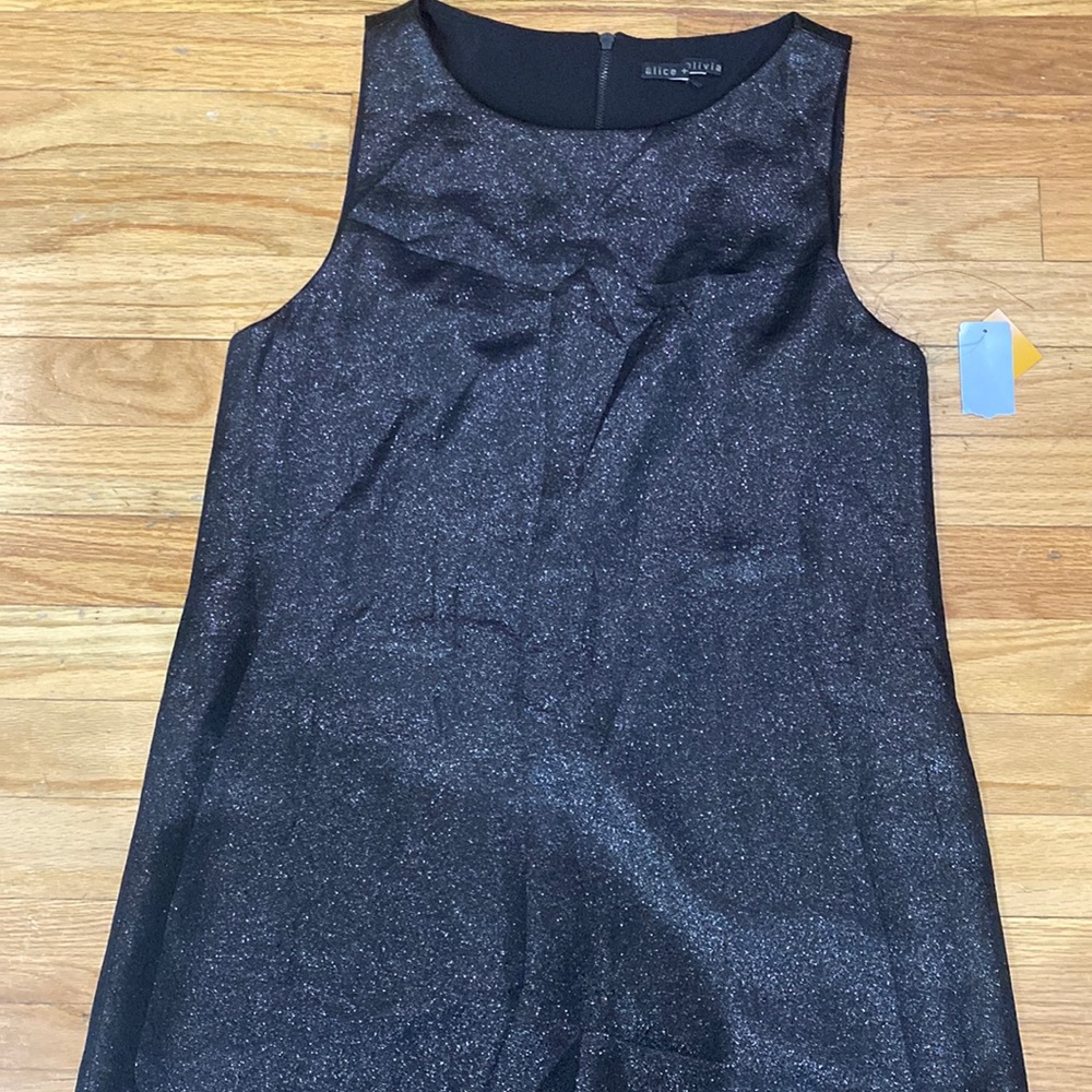 Alice + Olivia black shift dress - Picture 2 of 3